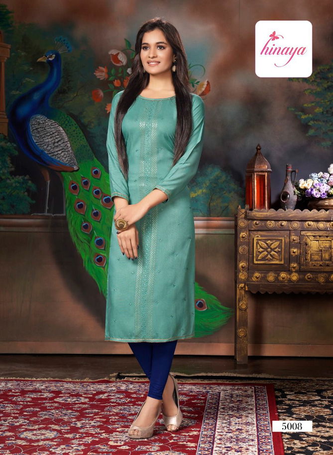 Kareena 4 Fancy Designer Embroidery Ethnic Wear Kurtis Collection